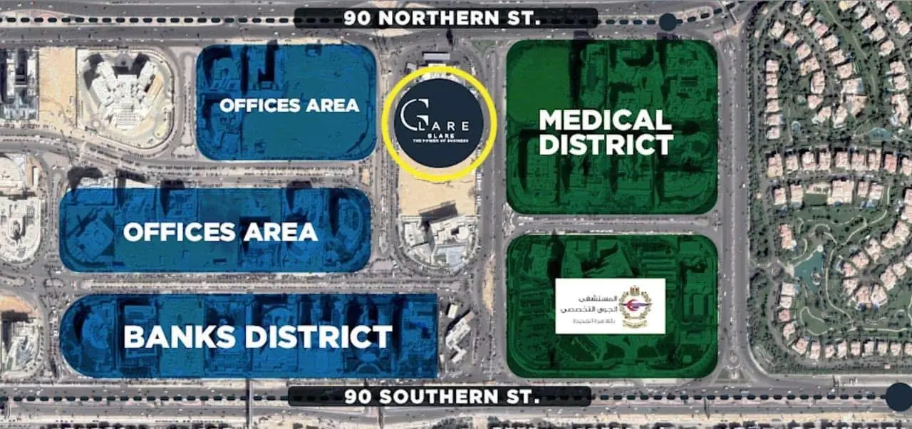 مكاتب إدارية للبيع في التجمع الخامس